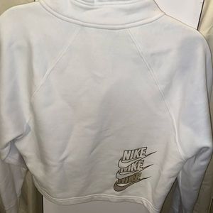 Cropped NIKE just do it hoodie